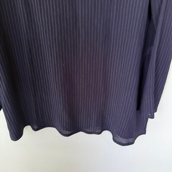 Eileen Fisher Rib Tunic Top Silk size M - Picture 3 of 7